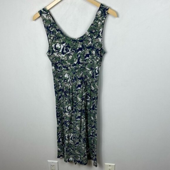 Anthropologie Porridge Green Woody Nymph Dress Size XS V-Neck Pockets Bohemian - Picture 7 of 10